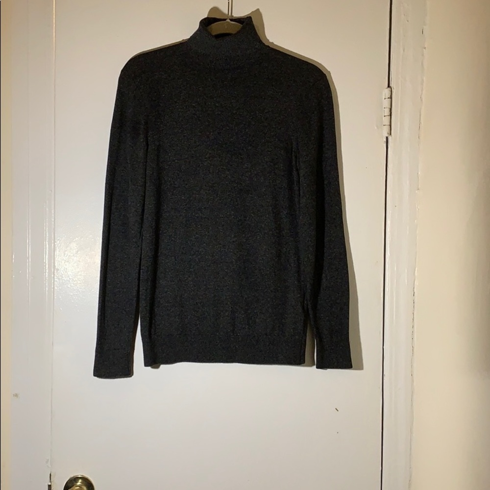 H&M Premium Quality Turtleneck Sweater dark grey.